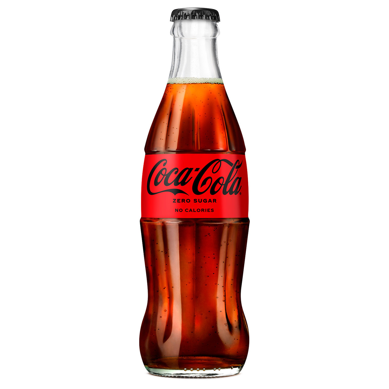 Coke Zero Glass Bottle 24 x 330ml