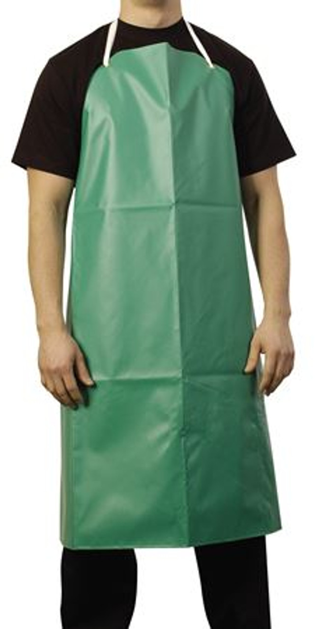 Heavy Duty Green PVC Aprons 