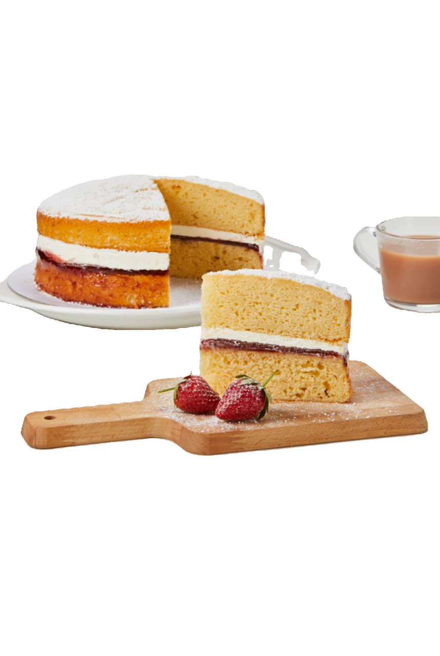 Victoria Sponge Cake 14 Portion