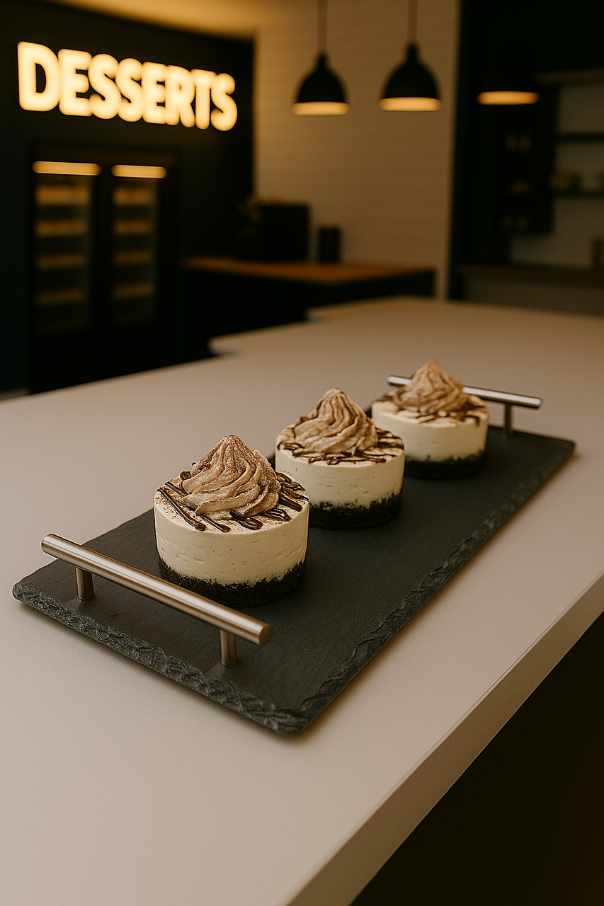 Dirty Chai Mini Cheesecakes Dirty Chai Mini Cheesecakes