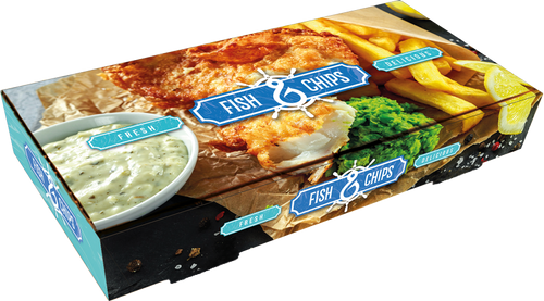 Medium Fish and Chip Boxes Pk 100