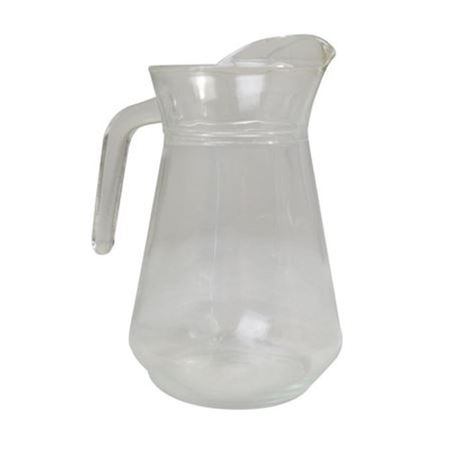 Plain Lipped Glass Jug  1.5ltr Pk 6