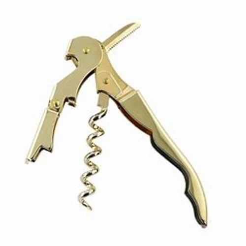 Double Reach Corkscrew - Gold plated