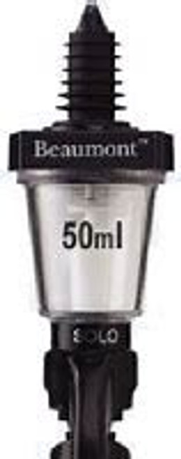 Beaumont Black Solo Professional Measure 50ml