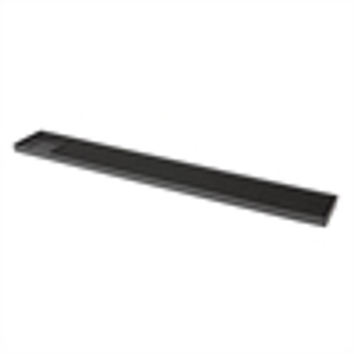 Deluxe Black Rubber Bar Mat 24" x 3"