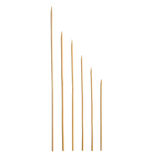 Bamboo Skewer Round (177x4mm/7") S/Point