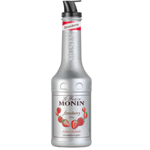  Le Fruit de MONIN Strawberry Fruit Mix Puree 1ltr