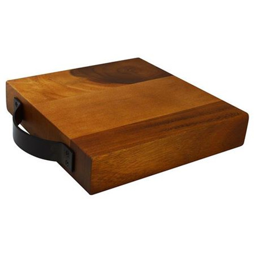 Acacia Wooden Block 23x23cm