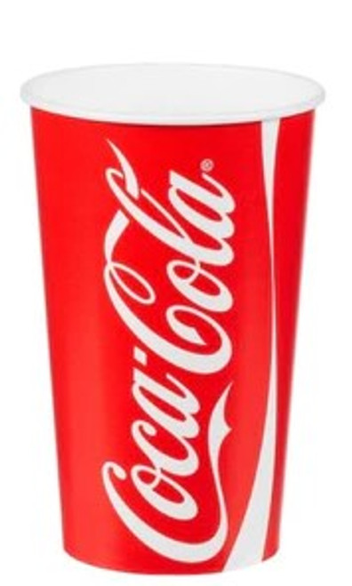 22oz ‘Coke’ Single Wall Cold Cup 