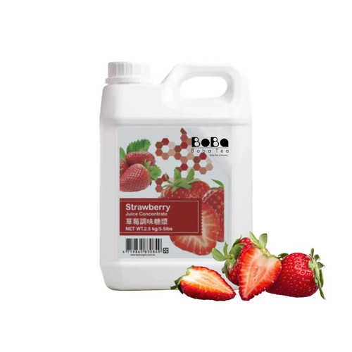 Boba Strawberry Juice Syrup 