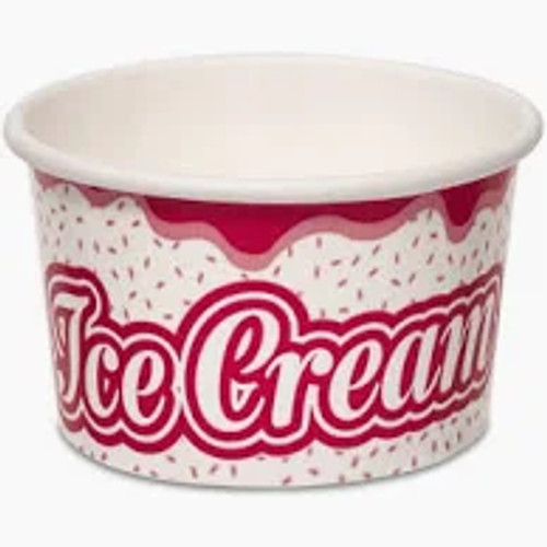 Ice Cream Cup Paper 3oz Printed Ice Cream Cup Paper 3oz Printed