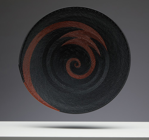 Hand Woven Lampshade Accent - Copper - muntu - themuntu.com Hand Woven Lampshade Accent - Copper - muntu - themuntu.com