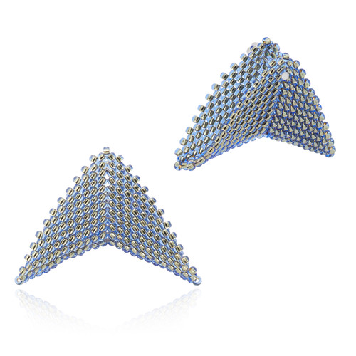 Earrings - Nikita - Tufts Blue - muntu - themuntu.com Earrings - Nikita - Tufts Blue - muntu - themuntu.com