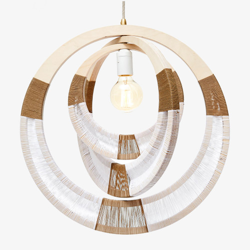 Signature Designer Pendant Light – Sandy Tan Signature Designer Pendant Light – Sandy Tan