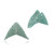 Earrings - Nikita - Deep Aquamarine - muntu - themuntu.com
