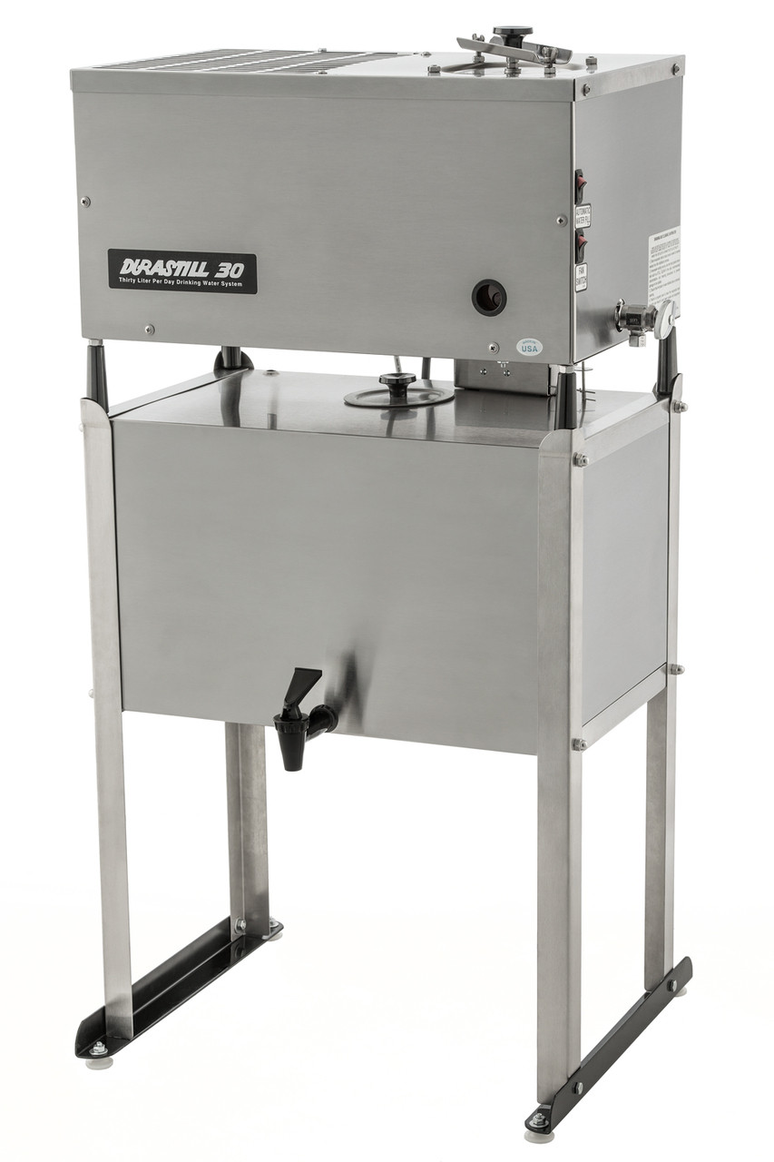Durastill 8 Gallon/Day ManualFill Water Distiller with 10 Gallon