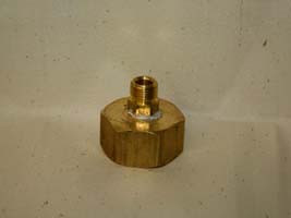 Solenoid Inlet Fitting Assembly - Brass