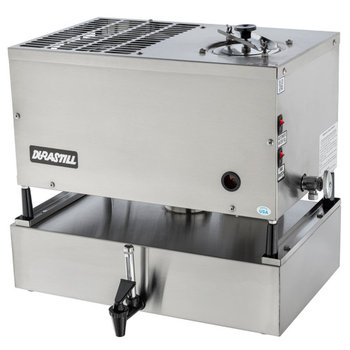240 Volt Durastill 12 Gallon/Day Manual-Fill Water Distiller with 4.5 Gallon Reserve Model 46A4.5-240V