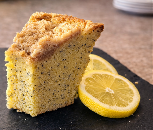 Lemon Poppy Seed Coffee Cake