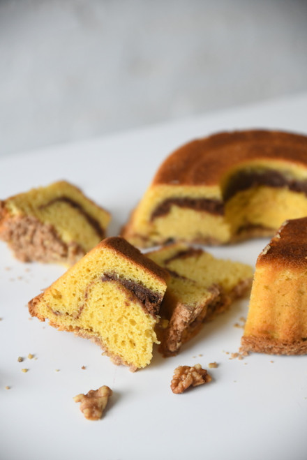 Cinnamon Walnut Coffee Cake