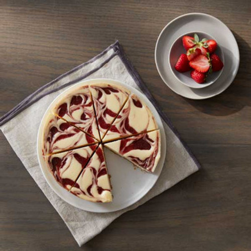 Strawberry Swirl Cheesecake Strawberry Swirl Cheesecake