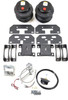 Compatible with Dodge 3500 4wd Pickup Truck 03-13 Towing Assist Helper Air Ride Suspension Kit Complete With Air Management Control (No Tank)