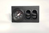 Universal Towing Assist Air Ride Suspension Control Panel 150 Psi Gauge Dual Switch 1/4" airhose