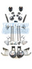 Complete 1965-1979 Ford F100 Pickup Air Ride Suspension Lowering System Kit