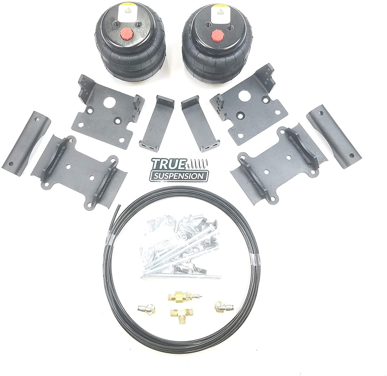 Compatible with Chevrolet Chevy G2500 G3500 96-18 Van Towing Assist Helper Air Ride Suspension Kit