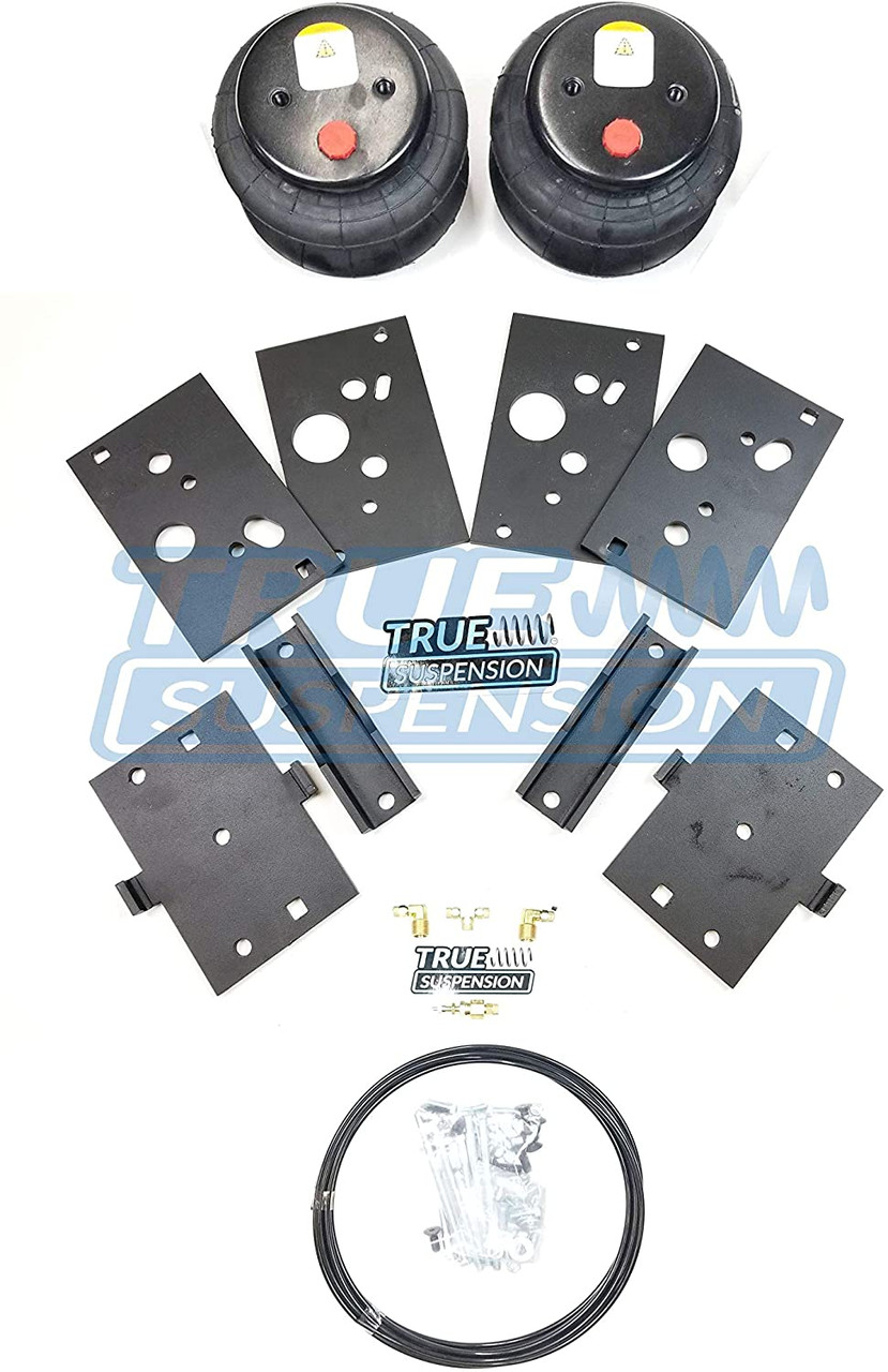 Compatible with Dodge 1500 Ram Pickup Truck 02-08 Towing Assist Helper Air Ride Suspension Kit 2wd RWD
