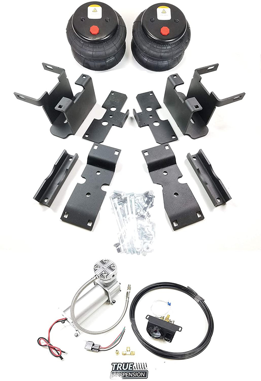 Compatible with Ford F150 Pickup Truck 15-19 Towing Assist Helper Air Ride Suspension Complete Kit In-Cab Controls Kit (No Air Tank Needed)4WD 2WD