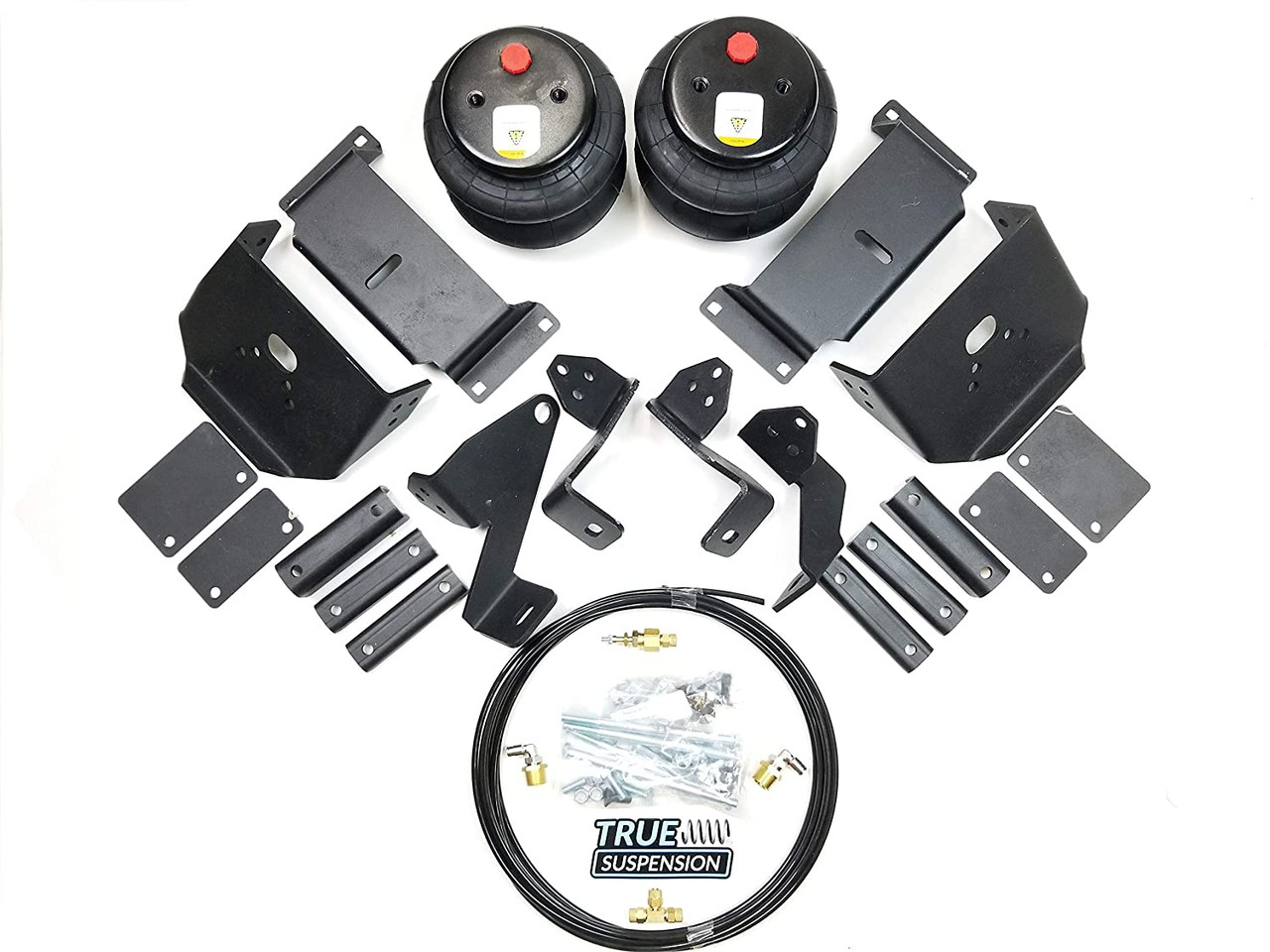 Compatible with Ford F350 17-21 Pickup Truck Towing Assist Helper Air Ride Suspension Kit 2WD