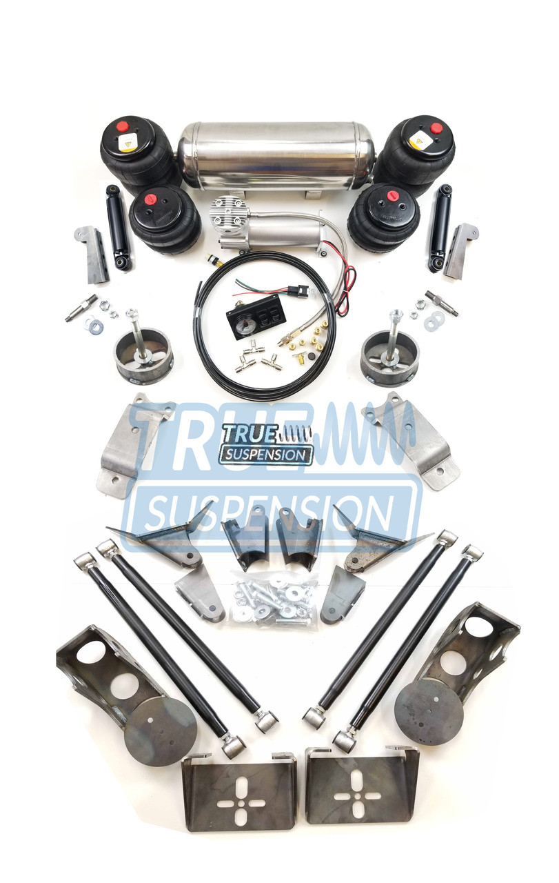 Fits 1960-1965 Ford Falcon Car Air Ride Suspension Lowering System Kit