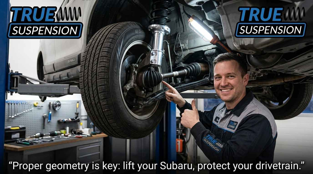 How to Lift a Subaru Outback or Forester Without Breaking CV Axles