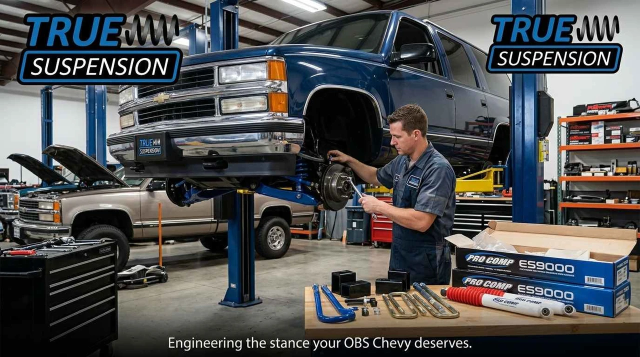 OBS Chevy Lift Kit: Suburban & Tahoe Torsion Key Guide