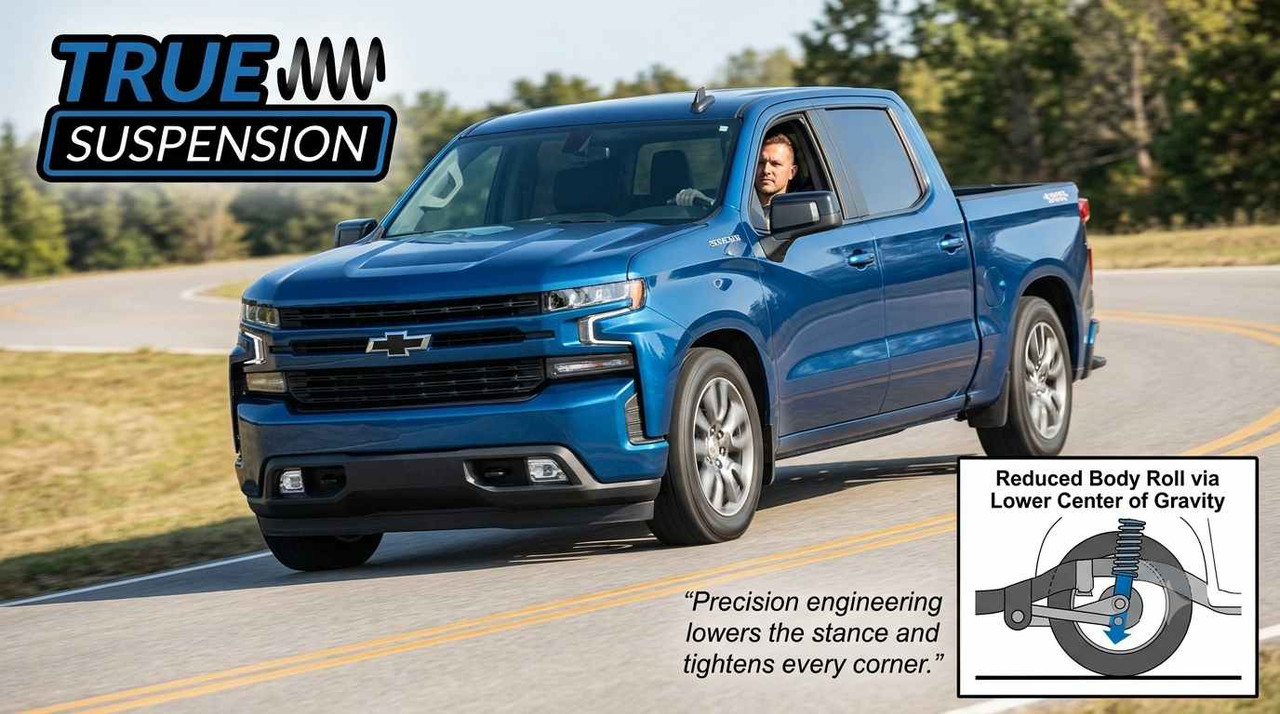 Stock Suspension vs. Drop Kit: What Lowering Does to Your Truck 