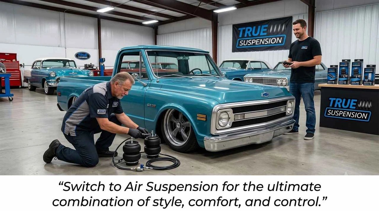 Top 10 Reasons to Switch Your Classic Chevy to Air Suspension