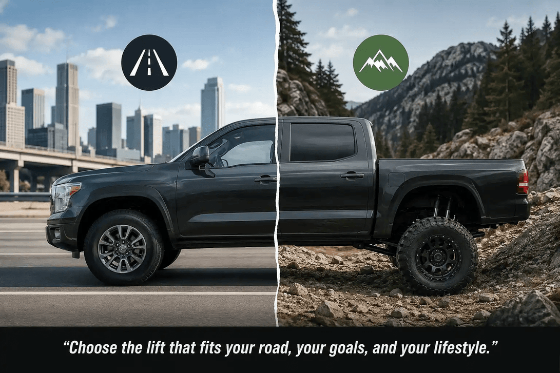 Lift Kits vs. Leveling Kits, What Truck Owners Must Know?