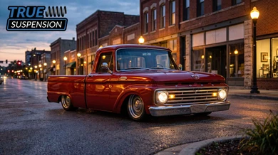 F100 Air Ride Upgrade: Ford F-100 Truck Suspension System Restoration