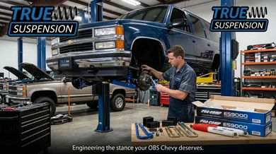 OBS Chevy Lift Kit: Suburban & Tahoe Torsion Key Guide