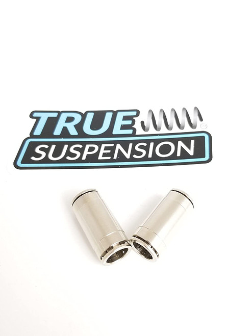 TS -1/2" Air Hose Push-In Fittings Tube to Tube Female Union Connector 2 Pack