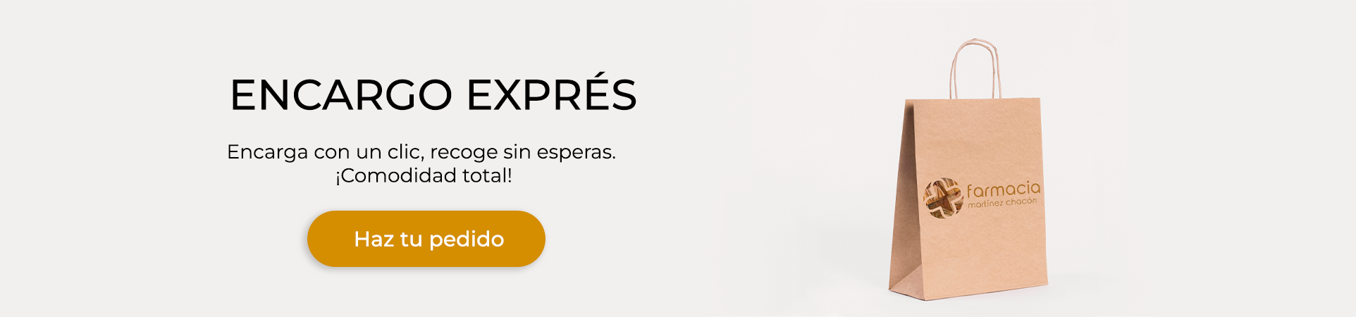 Haz tu encargo exprés en Farmacia Nueva