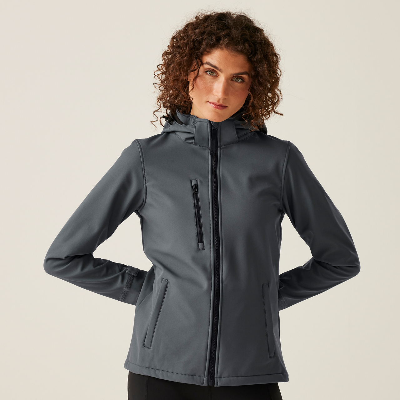 Womens Regatta Venturer Three Layer Hooded Soft Shell Jacket