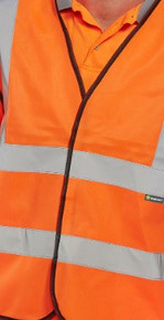 Beeswift Hi Vis Vest Waistcoat Class 2 En Iso 20471 Orange