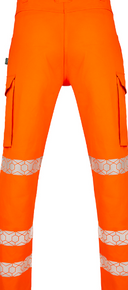 Beeswift Men's Envirowear High Visibility Rail Trousers Orange