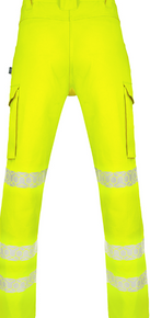 Beeswift Men's Envirowear High Visibility Work Trousers Yellow