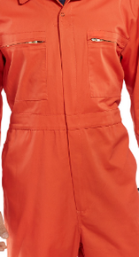 Beeswift Men's Super Click Heavyweight Boilersuit Orange
