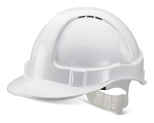 Beeswift Economy Vented Safety Helmet White
