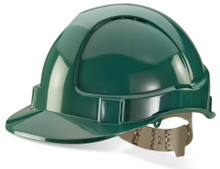 Beeswift Comfort Vented Safety Helmet Green