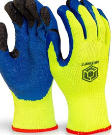 Beeswift Latex Thermo-star Fully Dipped Glove Yellow